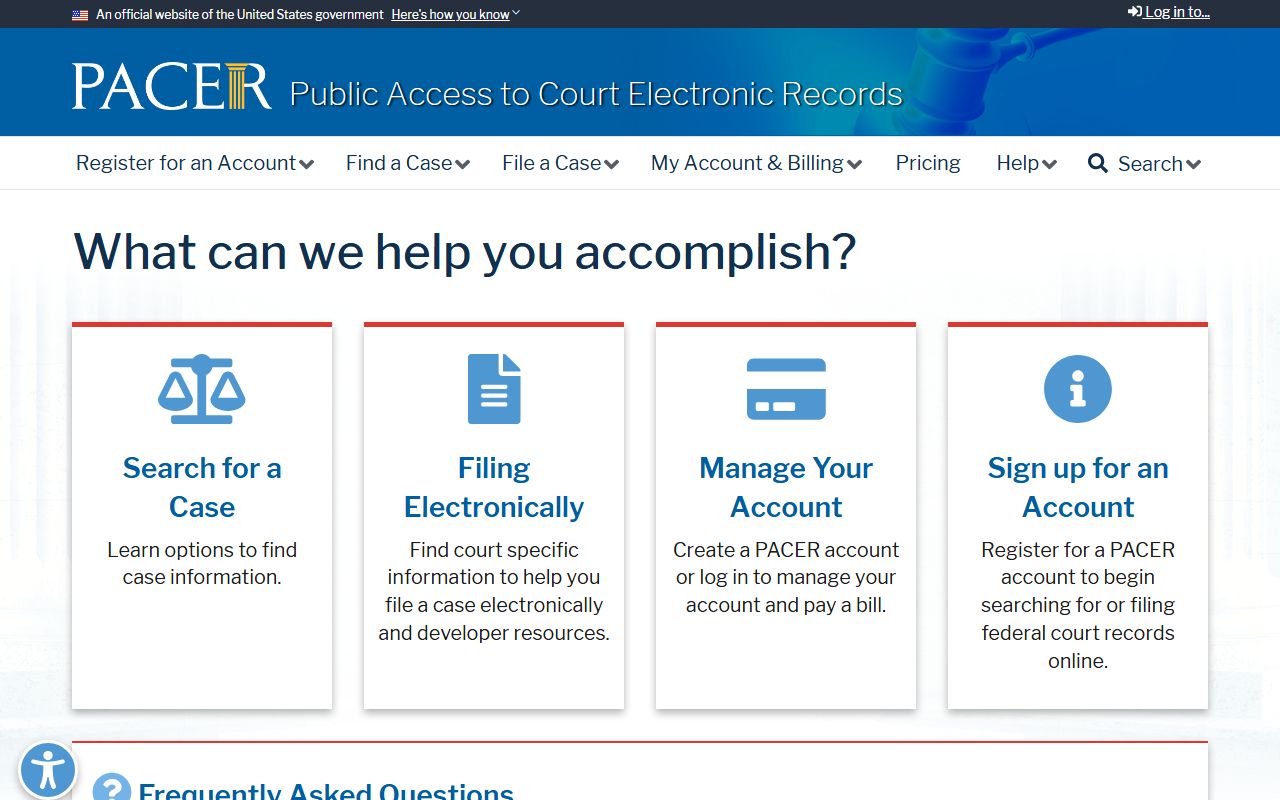 LaGrange County Circuit Court Superior Court and PACER federal record distinction