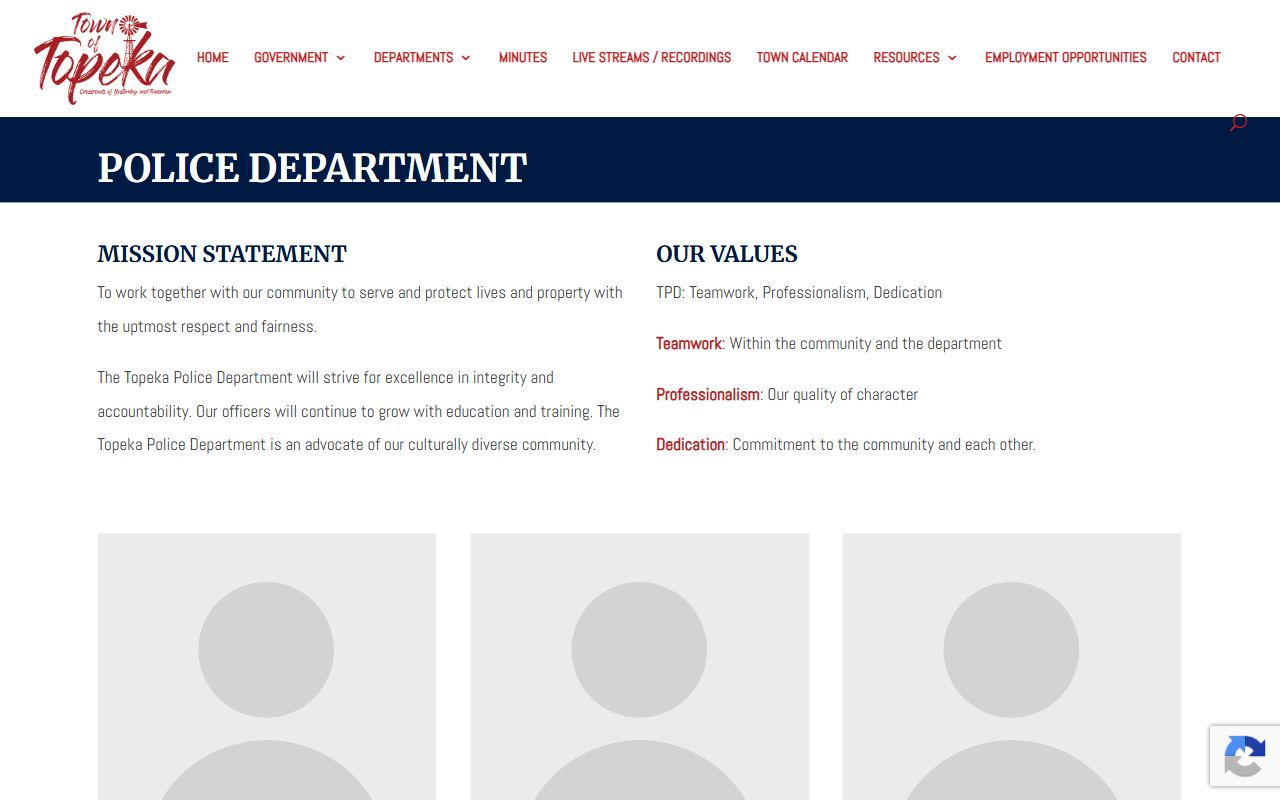 LaGrange County warrant search Topeka Police public safety page